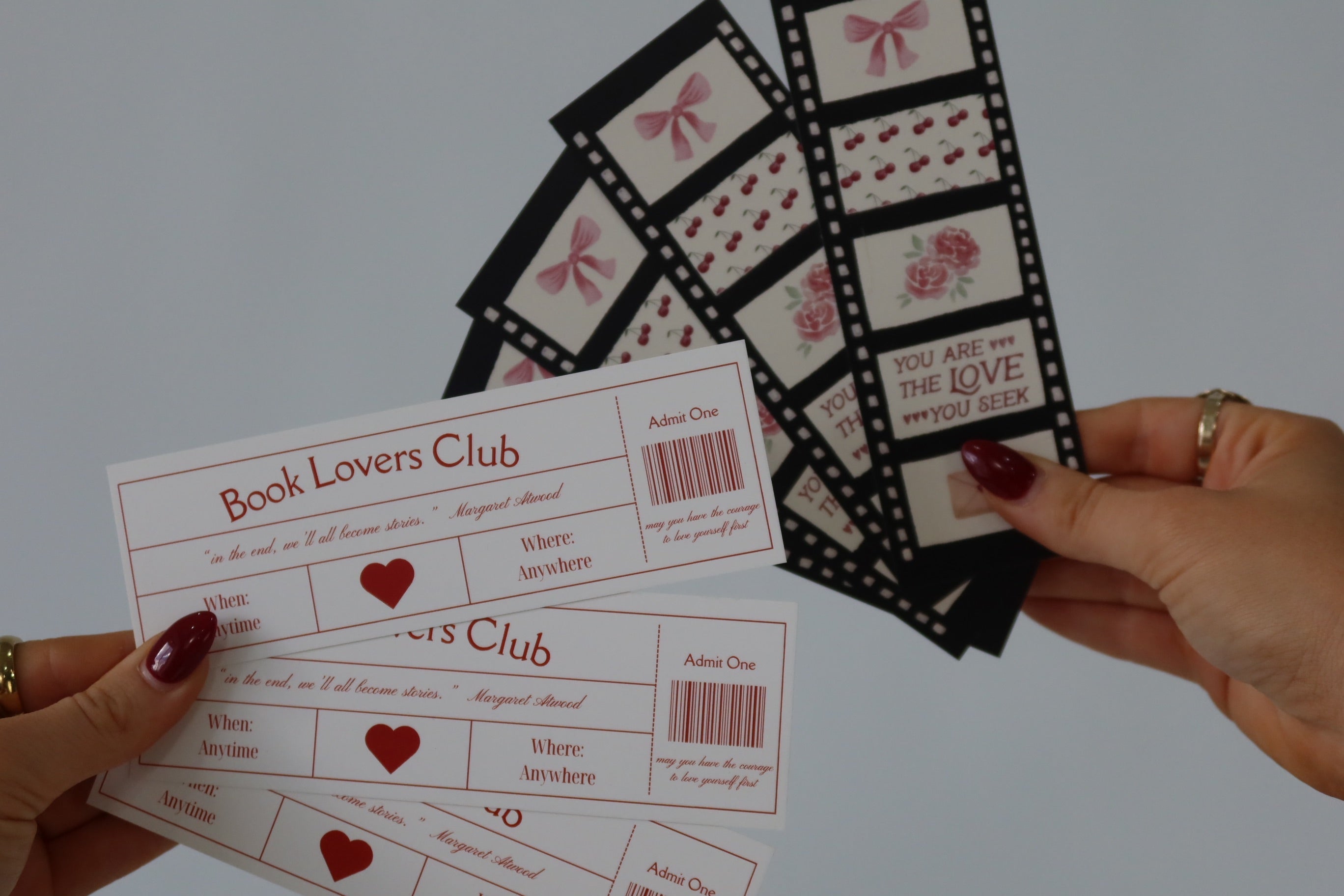 With Love Bookmark